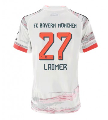 Lacne Ženy Futbalové dres Bayern Munich Konrad Laimer #27 2025-26 Krátky Rukáv - Preč